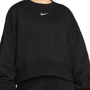 Nike Cropped Oversized Sweatshirt Xl